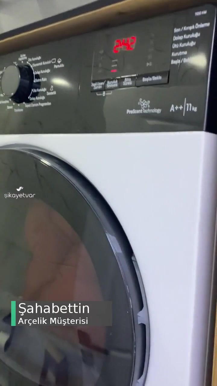 Arızalı Arçelik Kurutma Makinesi Hakkında Değişim Talebi! videonun kapak resmi
