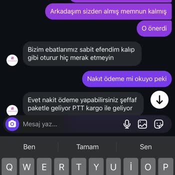 Aldığım Koltuk Örtüsü Uymadı, Satıcı İlgilenmedi