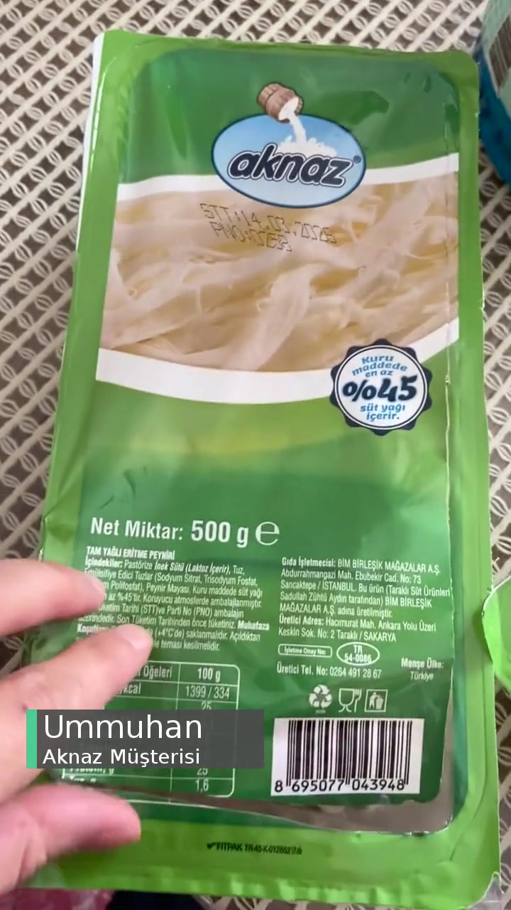 Aknaz Peynir Küflü Çıktı! videonun kapak resmi