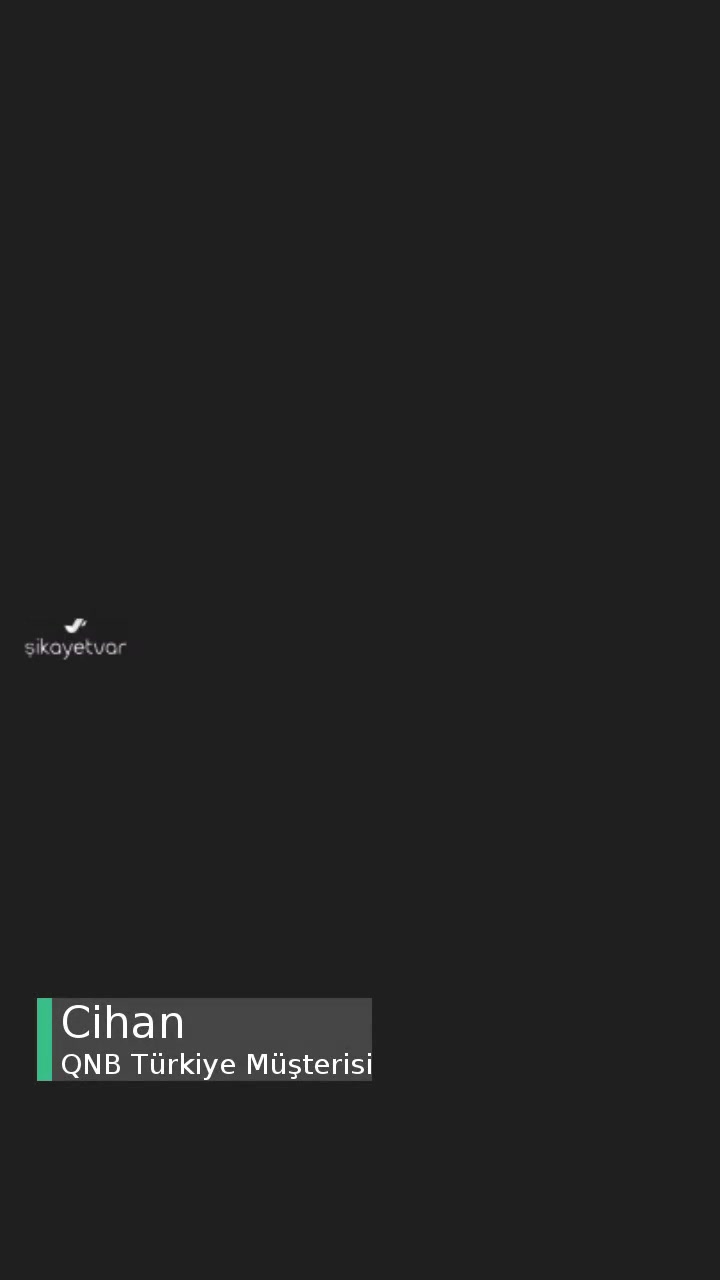 QNB Türkiye Kredi Kartı İptali! videonun kapak resmi