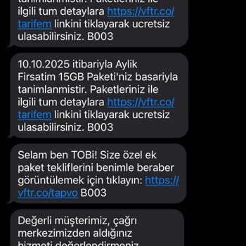 Vodafone Uygulamasında Aynı Paketin İki Kez Tanımlanması Ve Ücret İadesi Sorunu
