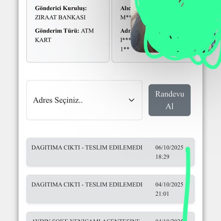 Kuryenet Teslimatında Gerçekleşmeyen Ziyaret Ve İletişim Sorunu