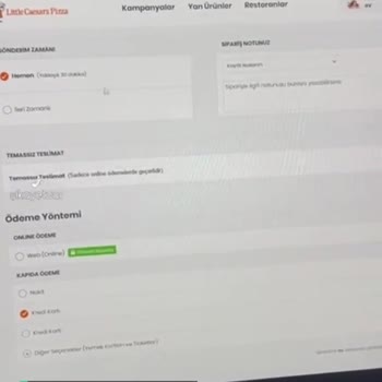 Çıldırtan Little Ceasars İnternet Sayfası