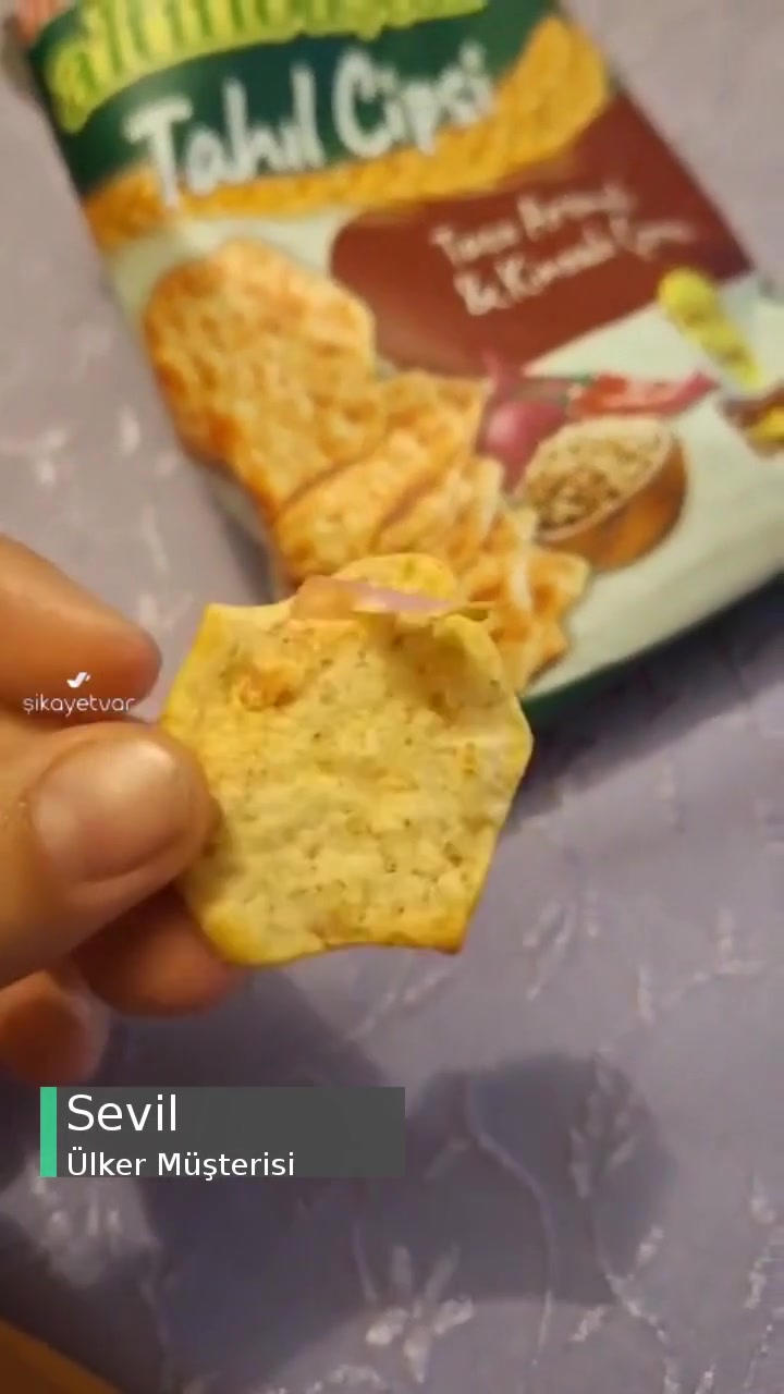 Ülker Altınbaşak Tahıl Cipsinden Pembe Poşet Çıktı videonun kapak resmi