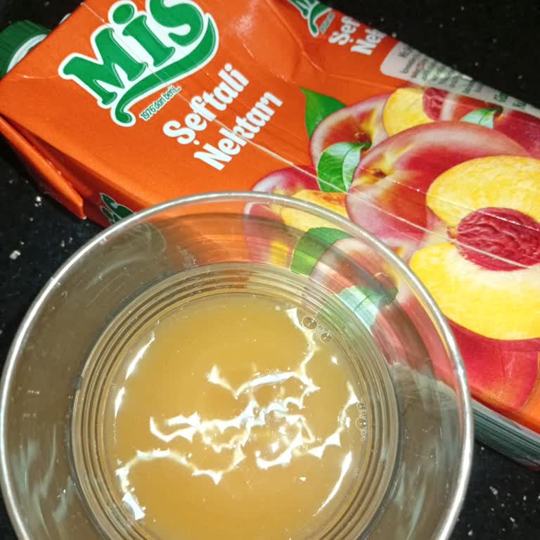 Şeftali Meyve Suyunda Yabancı Cisimle Karşılaştım, Açıklama Ve İade İstiyorum