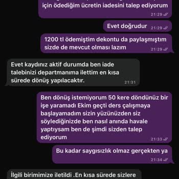 Yanlış Bilgilendirme İle Gereksiz Ödeme Ve Kitap İletiminde Mağduriyet Yaşadım