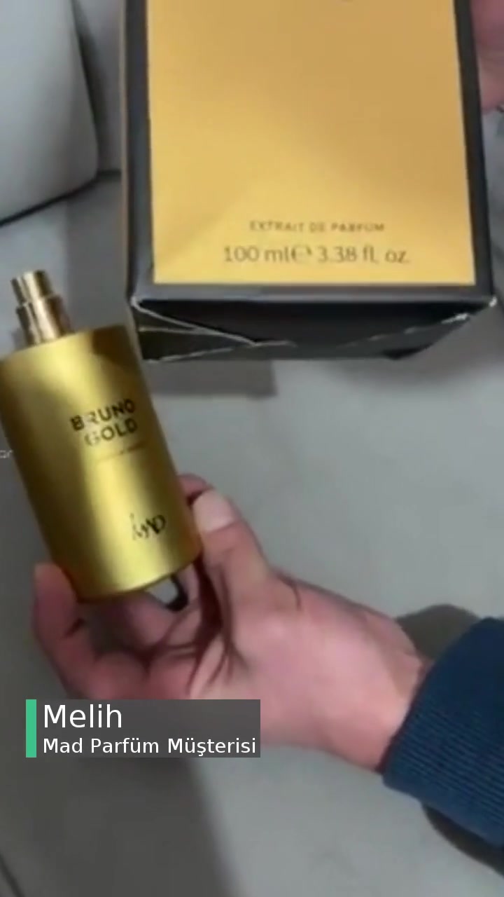 Mad Parfüm "Bruno Gold Niche Series" Parfümü videonun kapak resmi