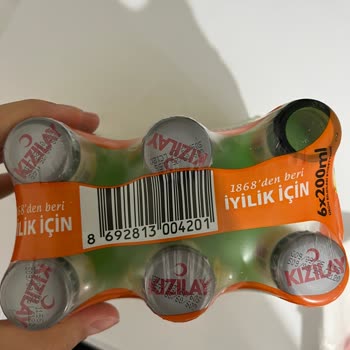 Kızılay İçecek Kapağı Eksik Limonlu Soda Şişesi Nedeniyle Hijyen Ve İade Talebi