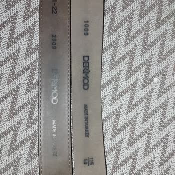 Aldığım Derimod Kemerlerin Tokası Kısa Sürede Kırıldı, Mağaza Çözüm Sunmadı