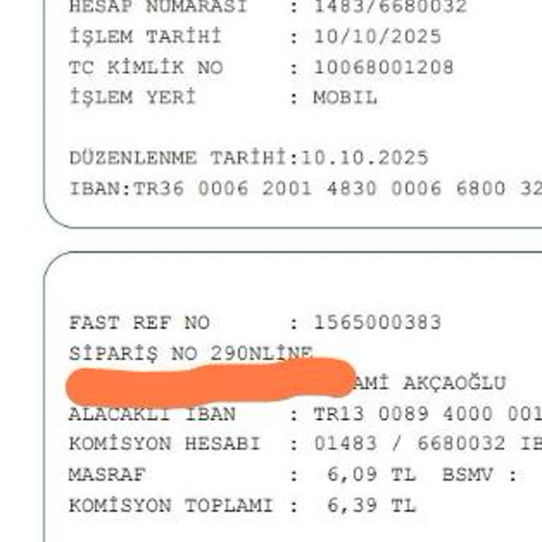 Sipariş Sonrası Ödeme İadesi Yapılmadı Ve İletişim Kesildi