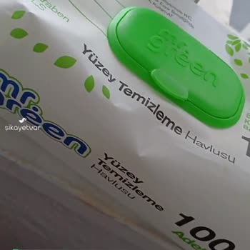 Mr.Green Islak Mendil Tutkallı Çıktı