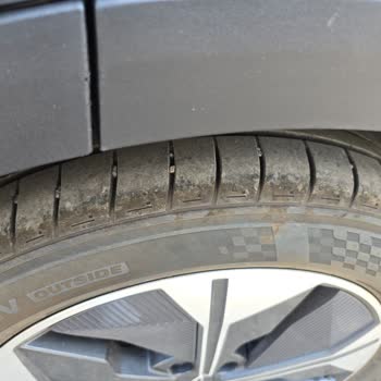 Быстрый износ и разрыв шин Kumho на Chery Tiggo 7 Pro Max