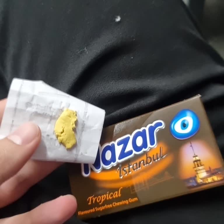 Taze Alınan Tropikal Sakızda Dağılma Ve Kötü Koku Problemi