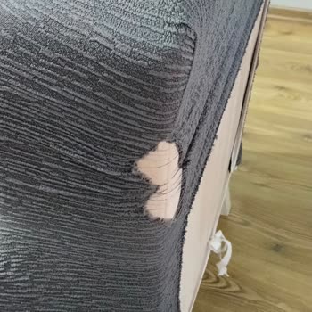 Dekorhometekstil Koltuk Örtüsü Kumaşında Yırtılma Ve Satıcıdan Destek Alamama