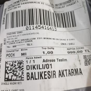 Siparişim Yerine Yanlış Ürün Gönderildi Ve Firmadan Dönüş Alamadım