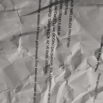 Gürültü Engelleme Çalışmıyor, Ürün Kusurlu Ve Değişim Talebim Reddedildi