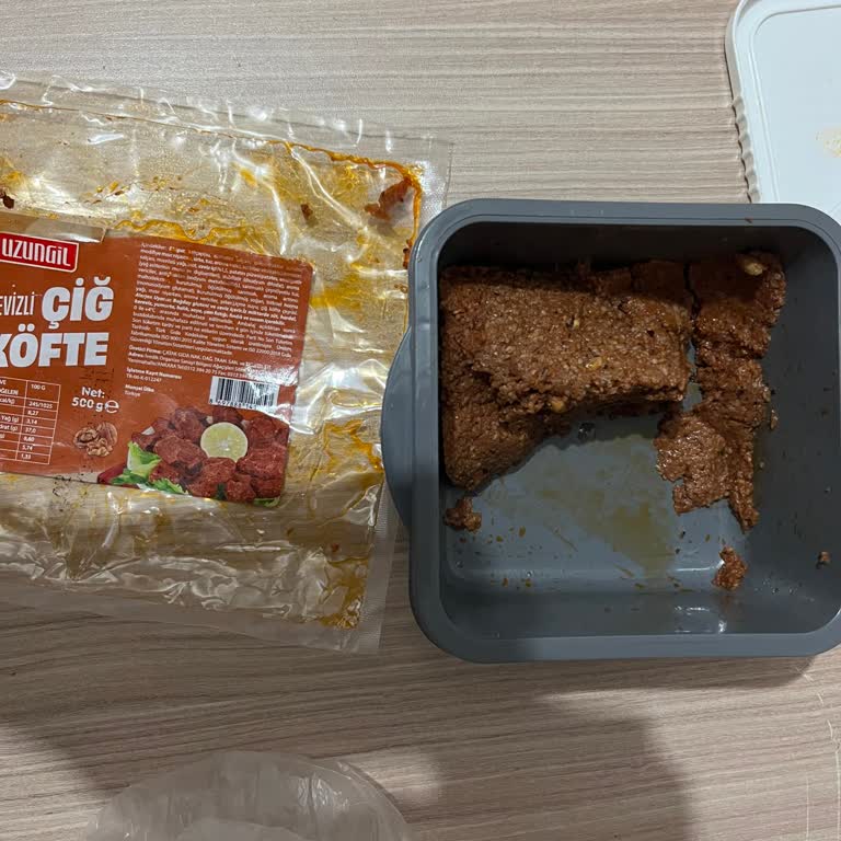 Migros’tan Aldığım Cevizli Çiğ Köfte Bozuk Çıktı Sağlığımızı Riske Attı