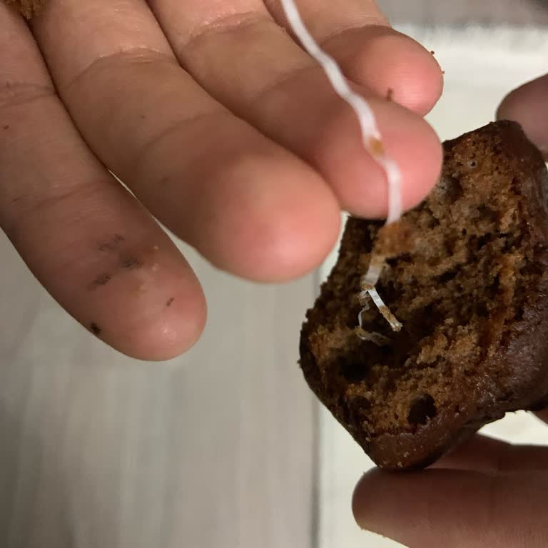 Topkek İçinden Plastik Parça Çıktı, Sağlığım Tehlikeye Girdi