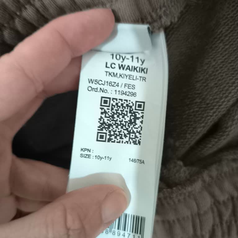 LCW İlk Yıkama Ve Kumaş Pert