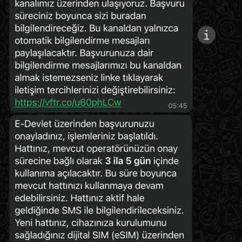 Vodafone Esım Numara Taşıma Sürecinde Mağduriyet Ve Hattımın Aktif Edilmemesi