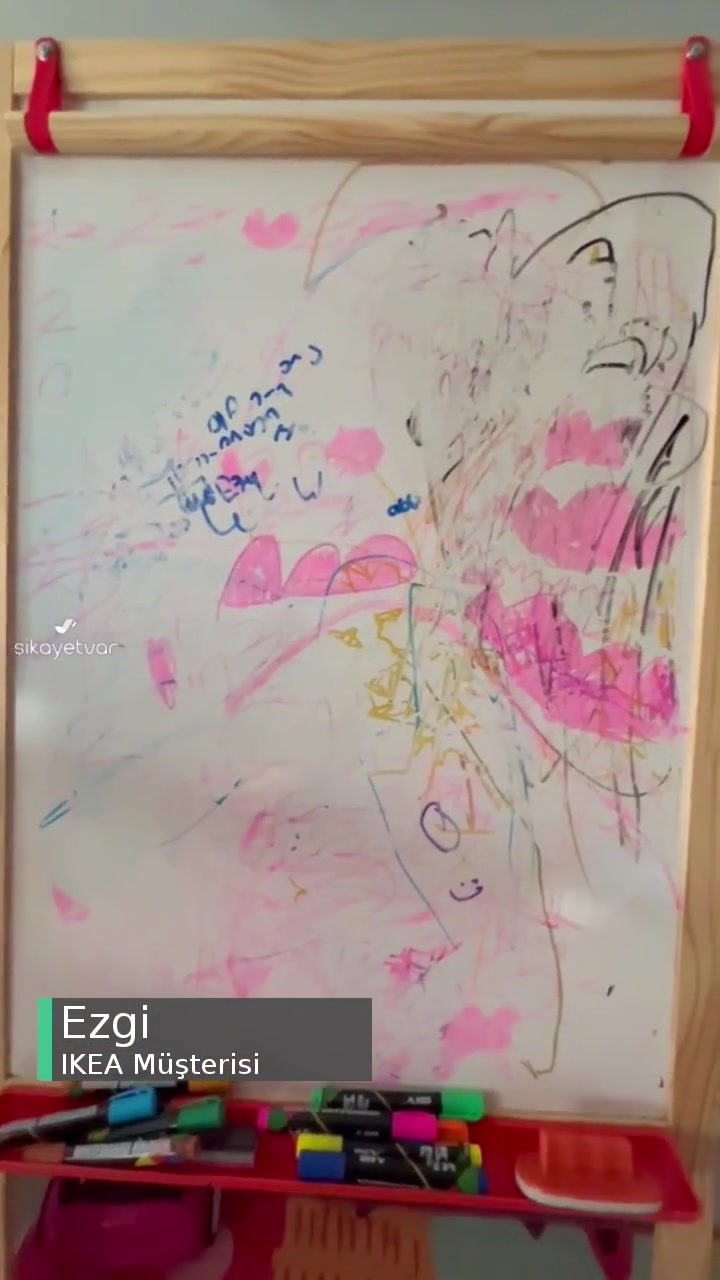IKEA Yazı Tahtasından Ve IKEA Kalemleri Asla Çıkmıyor videonun kapak resmi