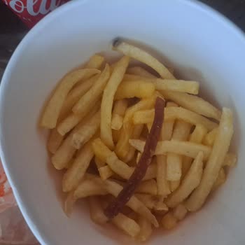 Sandviçte Az Tavuk Ve Yanmış Patates Hayal Kırıklığı