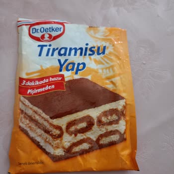 Dr. Oetker Tiramisu Paketi: Belirtilmeyen Yoğun Acıbadem Tadı Şaşkınlığı