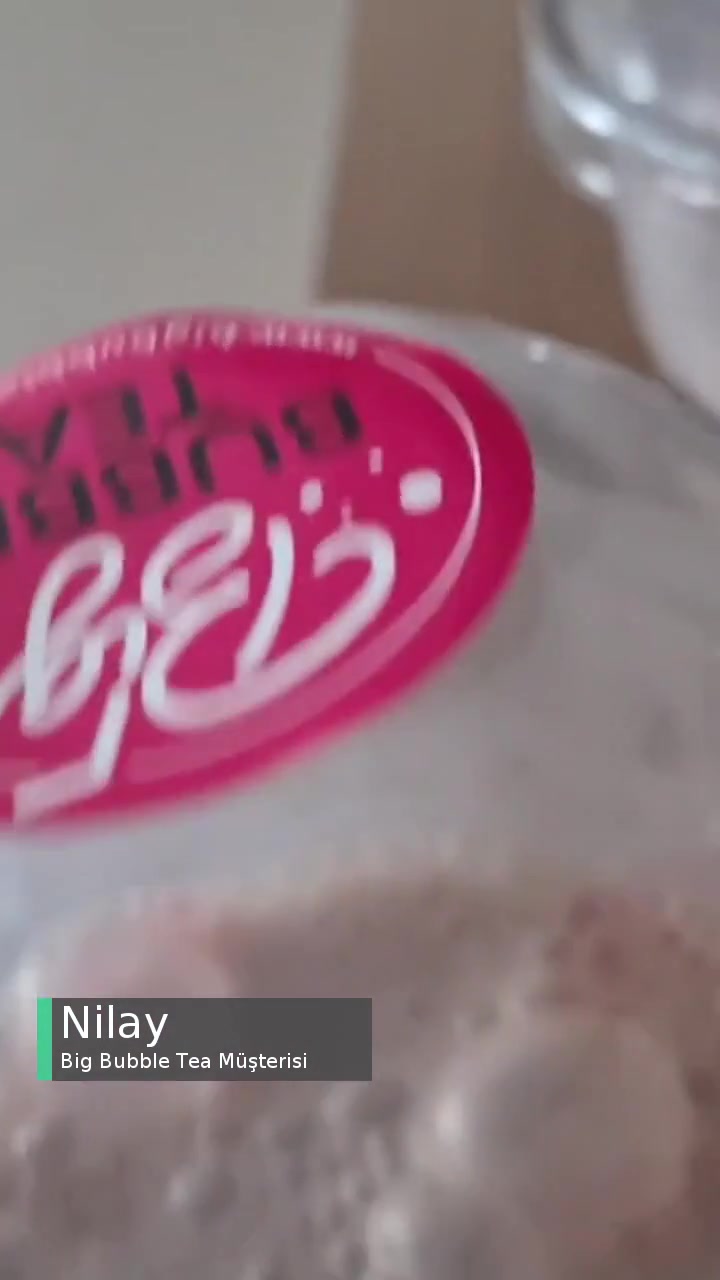Big Bubble Tea Yarım Çıktı! videonun kapak resmi