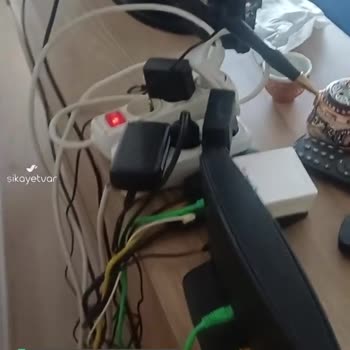 Türk Telekom Modem, Kablo Fazla Görüntü Ve Elektrik Akımı Durumdan Tehlikeli!