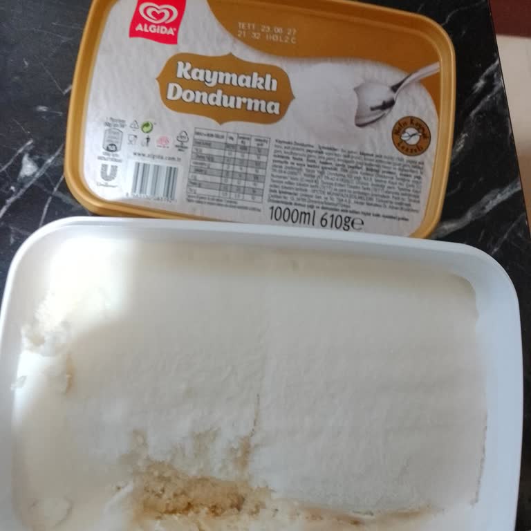 Algida Dondurma Taze Olmasına Rağmen Bozuk Çıktı Nedenini Öğrenmek İstiyorum