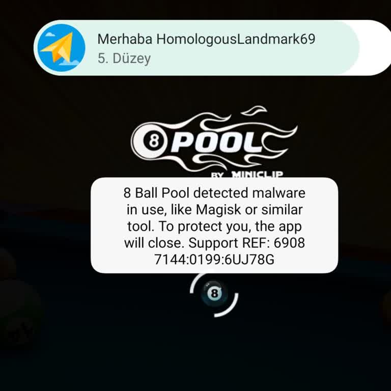 8 Ball Pool Uygulamasında Sürekli Oyundan Atılma Sorunu