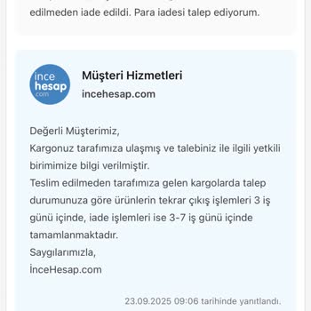 Para İadem 21 Gündür Yapılmadı Sürekli Oyalıyorlar