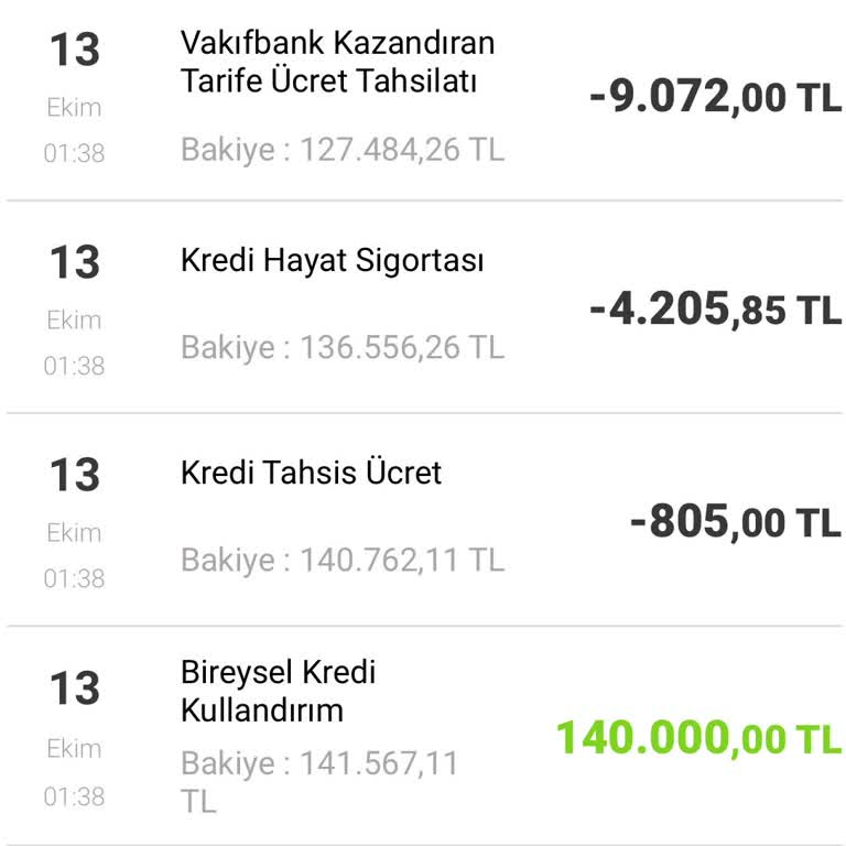 VakıfBank'tan Bilgilendirilmeden Yapılan Yüksek Ücret Kesintisi Mağduriyeti