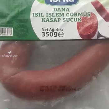 Torku Sucuk Küflenmiş Resmen!
