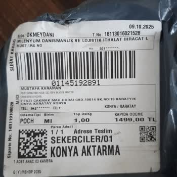 Sipariş Verdiğim Araç Kamerası Beklentimi Karşılamadı