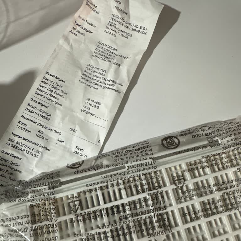 Bosch Servisinde Tutarsız Ücretlendirme Ve Kapora İadesi Sorunu Yaşadım