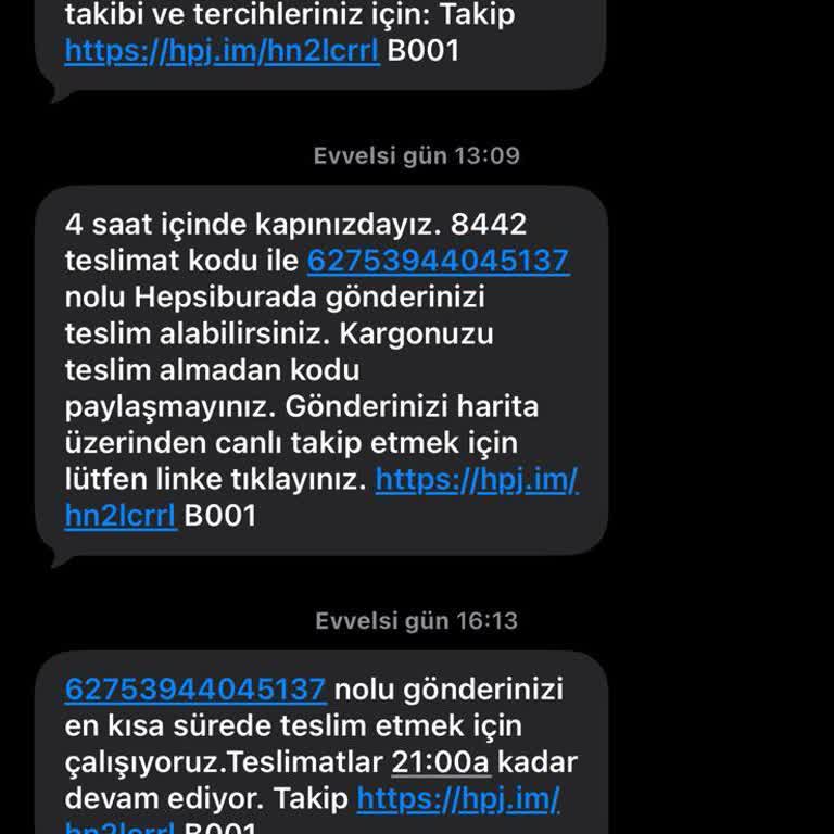 Hepsijet Teslimatlarında Sürekli Yaşanan Sorunlar Ve Yanıltıcı Teslimat Bildirimleri