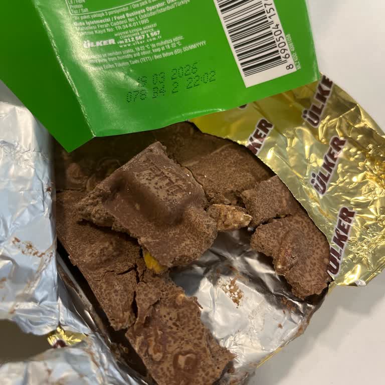 Aldığım Çikolatanın Üzerinde Beyaz Lekeler Vardı, Ücret İadesi Talep Ediyorum