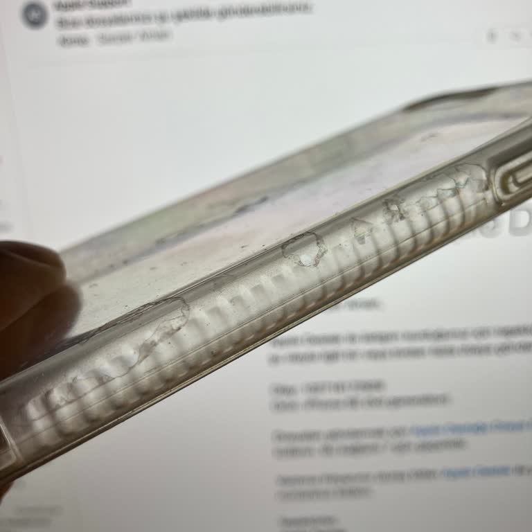 Garanti Süresi Devam Eden İphone Kılıfında Soyulma Sorunu Ve Destek Eksikliği