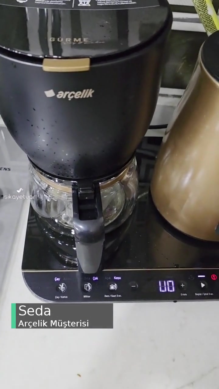 Arçelik Gurme Çay Kahve Makinesi Pişmanlıktır videonun kapak resmi