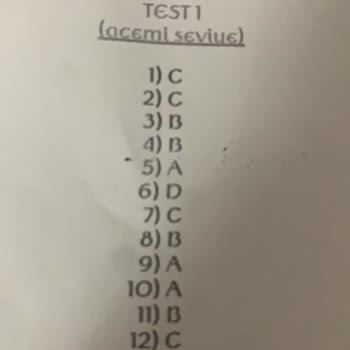 Adresmatematik Testin Cevap Anahtarında Birçok Hata Vardı!