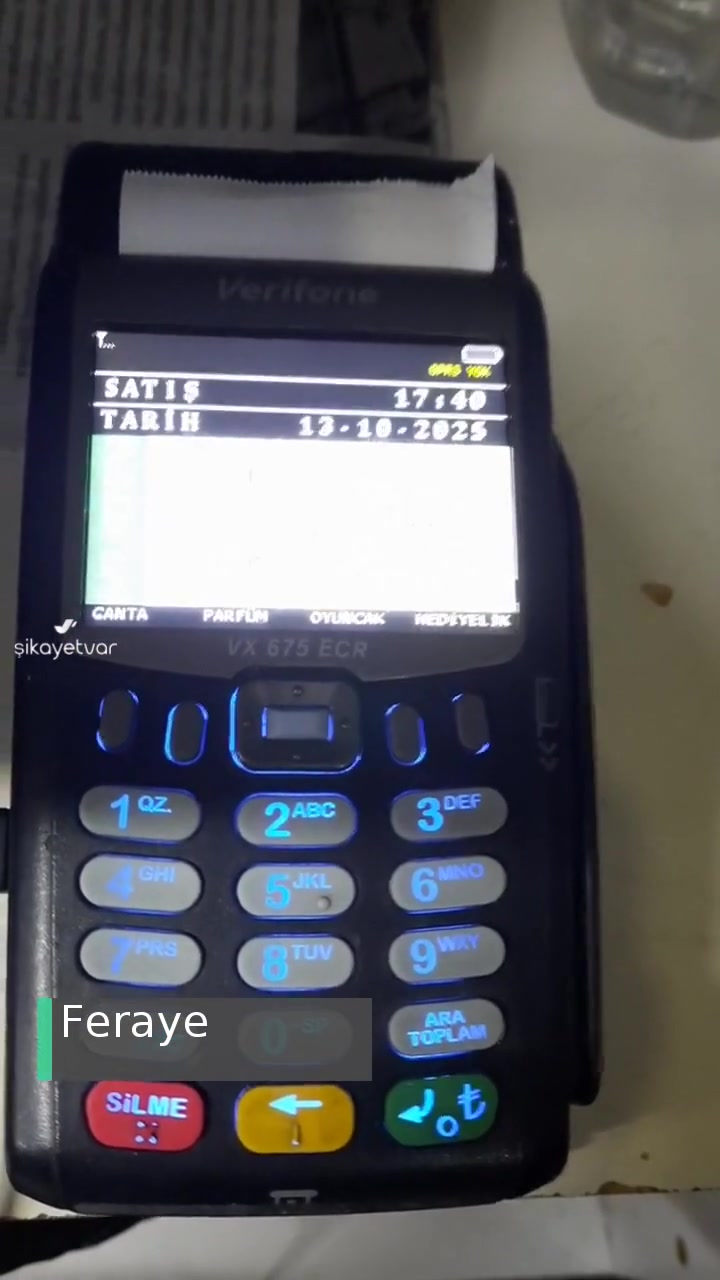 Hugin Verifone Vx675 Donma Problemi videonun kapak resmi
