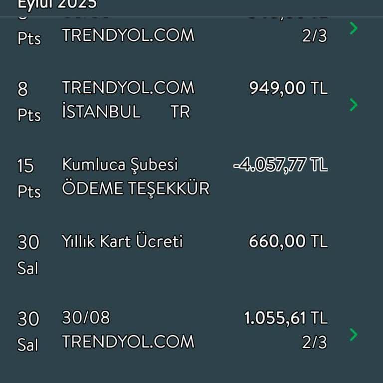 Aktif Kullandığım Karttan İzinsiz Yıllık Ücret Kesilmesi