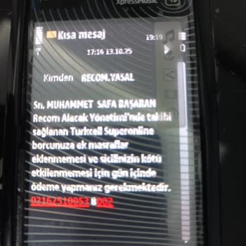 Bana Ait Olmayan Borç SMS’leri Sürekli Olarak Tarafıma Gönderiliyor