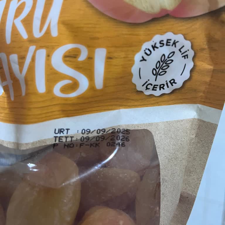 Aşırı İlaç Kokulu Kuru Kayısı Sağlığımı Tehdit Etti