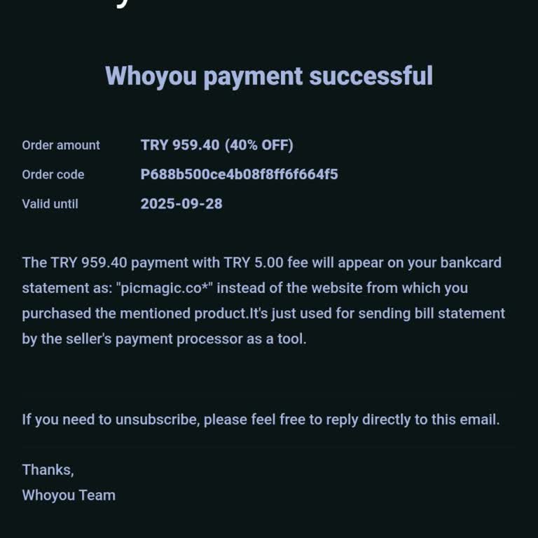 PicMagic Charged My Account Without Any Transaction or Login