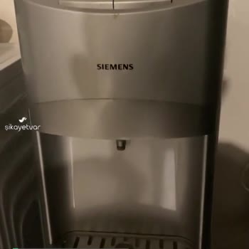 Siemens Dw15701 Su Sebili Soğuk Su (Sağ Taraf) Düğmesi Çalışmıyor!