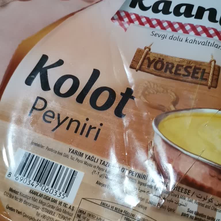 Kötü Kokulu Ve Tüketilemeyen Kaanlar Kolot Peyniri İçin Değişim Talebi