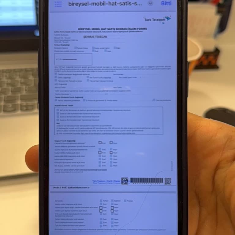 Mobil Esım Başvurumun Tamamlanmaması Ve Haksız Ücret Talebi
