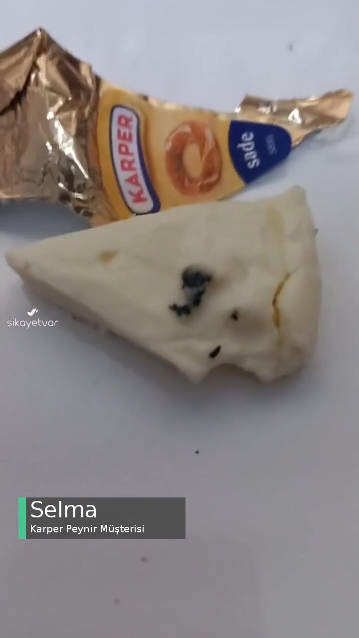 Karper Peynirde Yabancı Madde! videonun kapak resmi